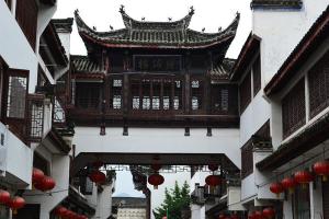 Morning Huizhou Ancient Town 